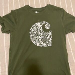 Carhartt Dark Green Original Fit Tee